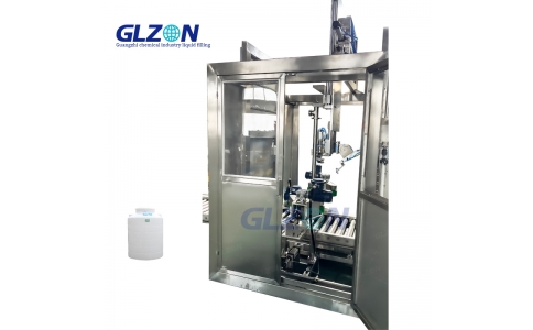 Manufacturer Supply Auto Weighing Gypsum Drum Filling Machine for 200L
